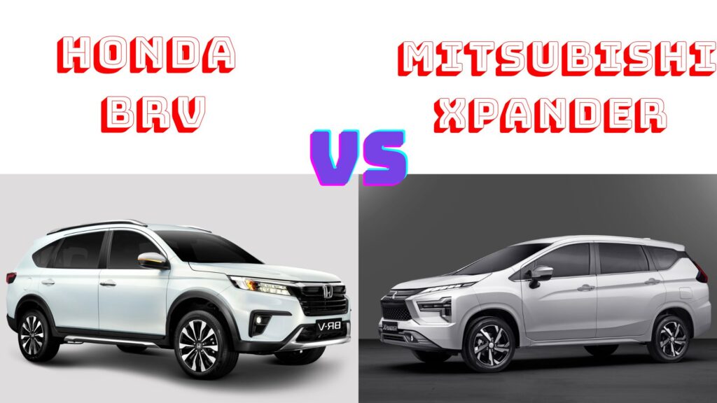 so sánh honda BRV và Xpander