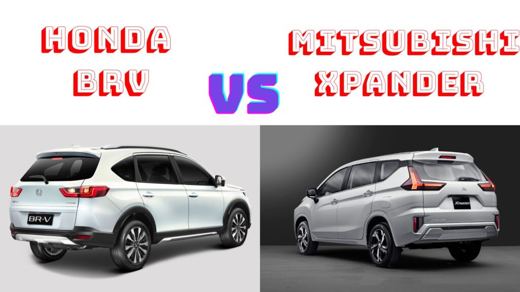 so sánh honda BRV và Xpander