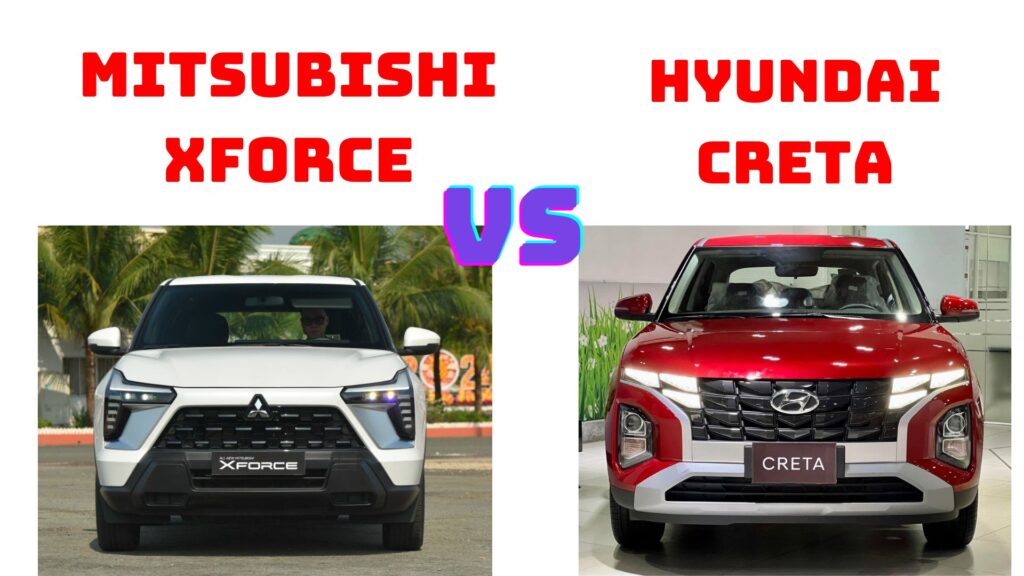 So sánh Mitsubishi Xforce 2024 và Hyundai Creta