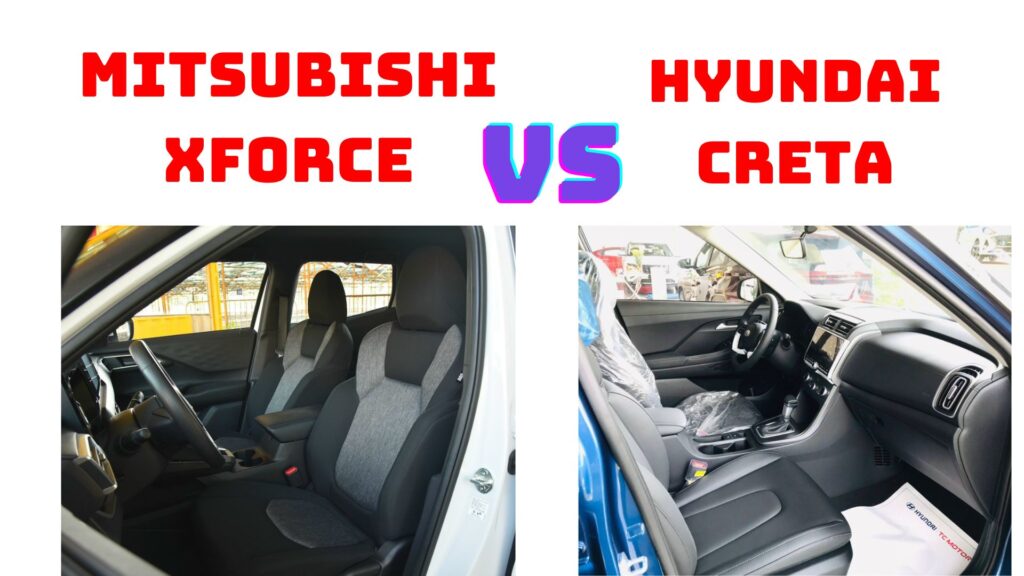So sánh Mitsubishi Xforce 2024 và Hyundai Creta