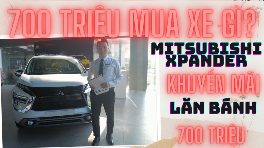 700 Triệu Mua Xe Gì? Giá Xe Lăn Bánh Mitsubishi Xpander Premium Tháng 3/2024
