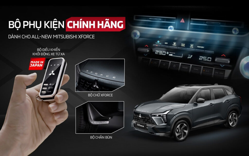 Bộ phụ kiện xe Xforce 2024