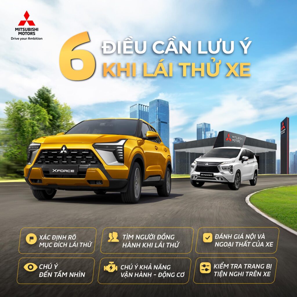 lái thử xe