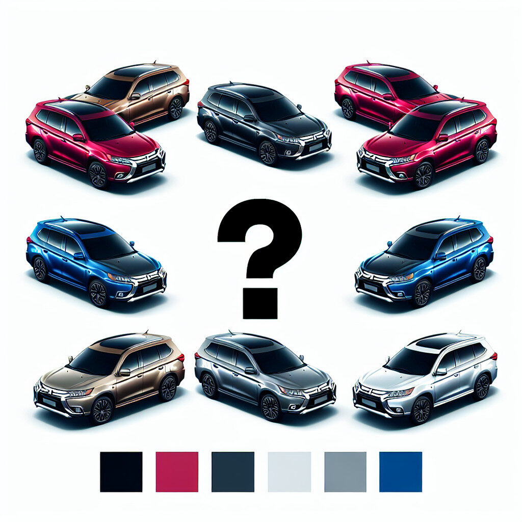 mệnh kim hợp xe ô tô màu gì? lựa chọn dòng xe mitsubishi