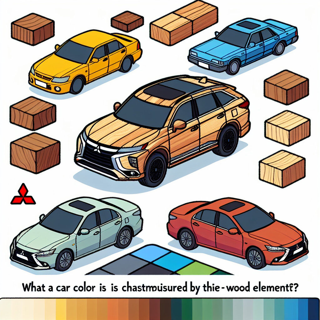 mệnh mộc hợp xe ô tô màu gì? lựa chọn dòng xe Mitsubishi