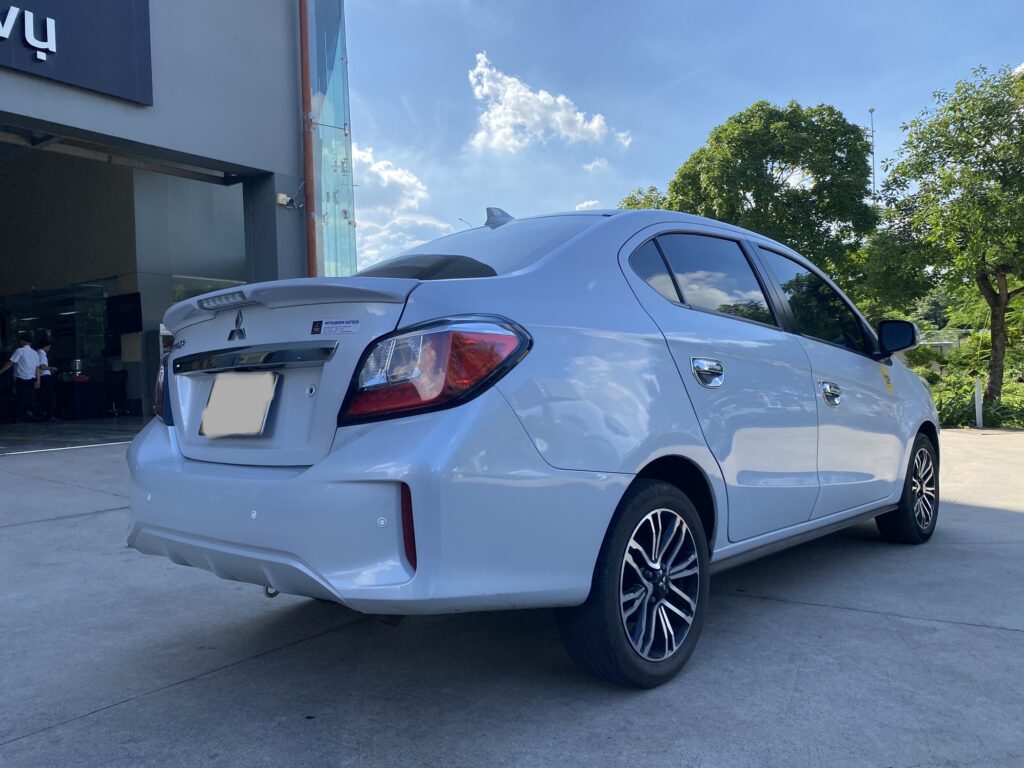 Attrage Premium 2021 Trắng Cũ - Odo: 43.000km Giá: 389 triệu - Lựa Chọn Hoàn Hảo Cho Người Mua Xe Ô Tô