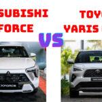 Mitsubishi Xforce 2024 và Toyota Yaris Cross