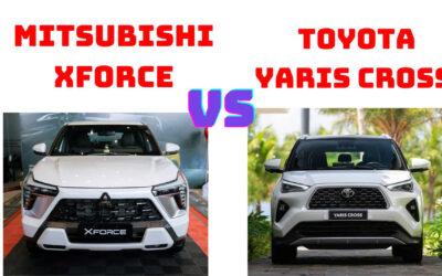 Mitsubishi Xforce 2024 và Toyota Yaris Cross