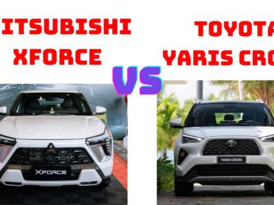 Mitsubishi Xforce 2024 và Toyota Yaris Cross