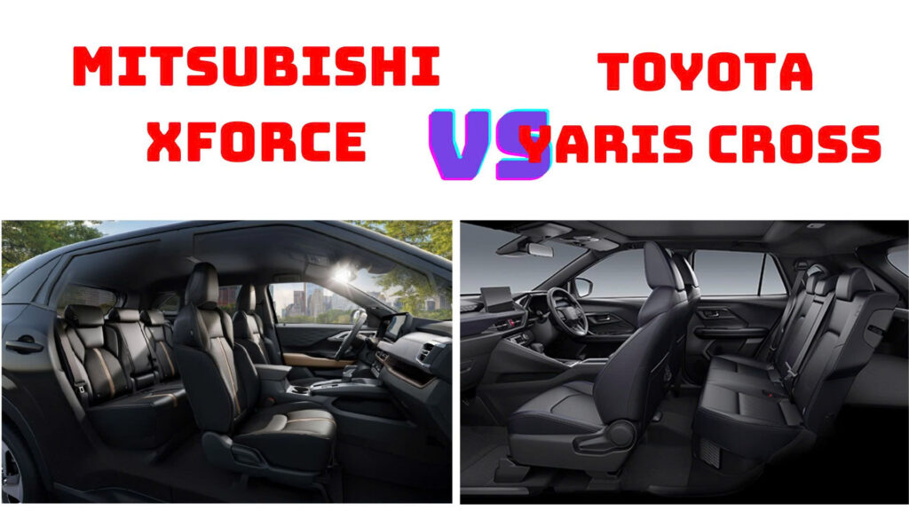 Mitsubishi Xforce 2024 và Toyota Yaris Cross