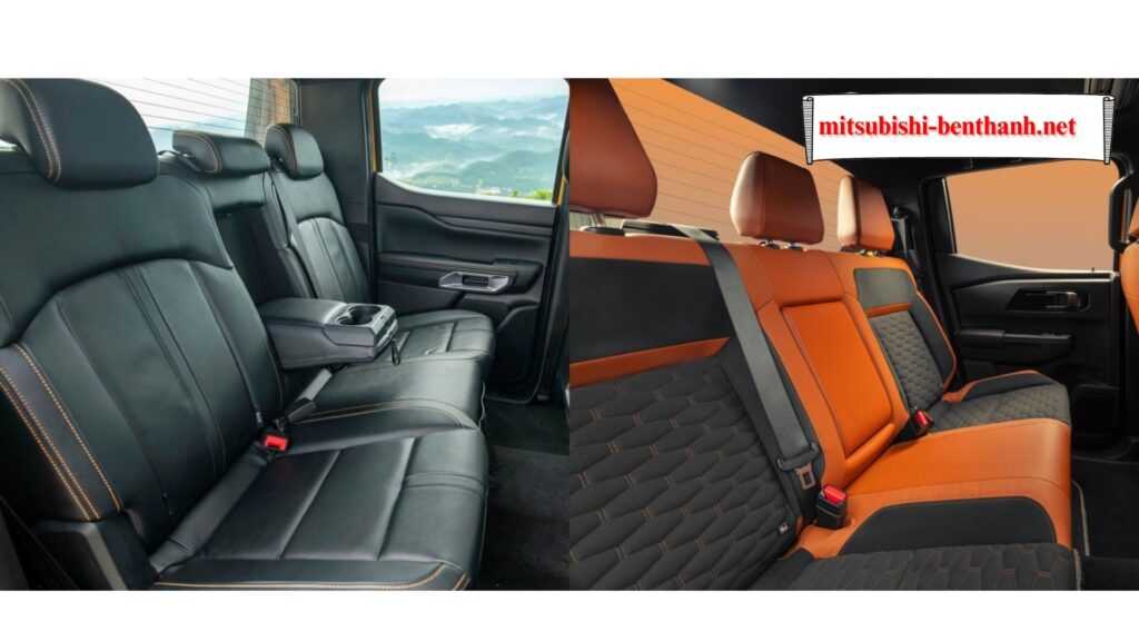 So sánh xe bán tải Mitsubishi Triton Athlete 2024 với Ford Ranger Wildtrak
