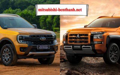 So sánh xe bán tải Mitsubishi Triton Athlete 2024 với Ford Wildtrak