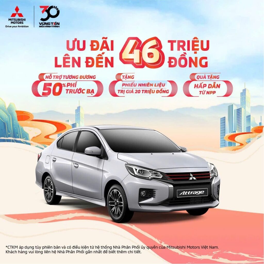 Giá khuyến mãi xe Mitsubishi 01/2025