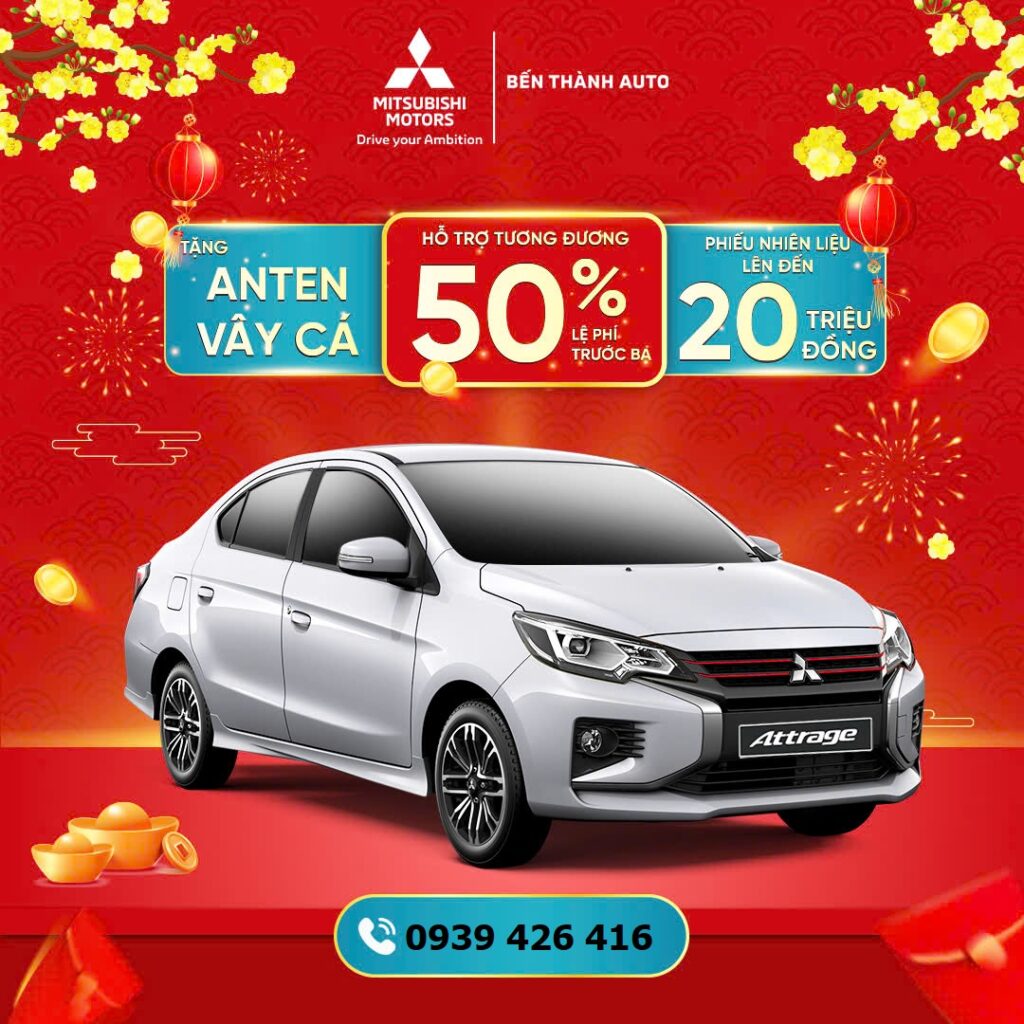 Giá Khuyến Mãi Xe Mitsubishi Tháng 02/2025 Mitsubishi Attrage