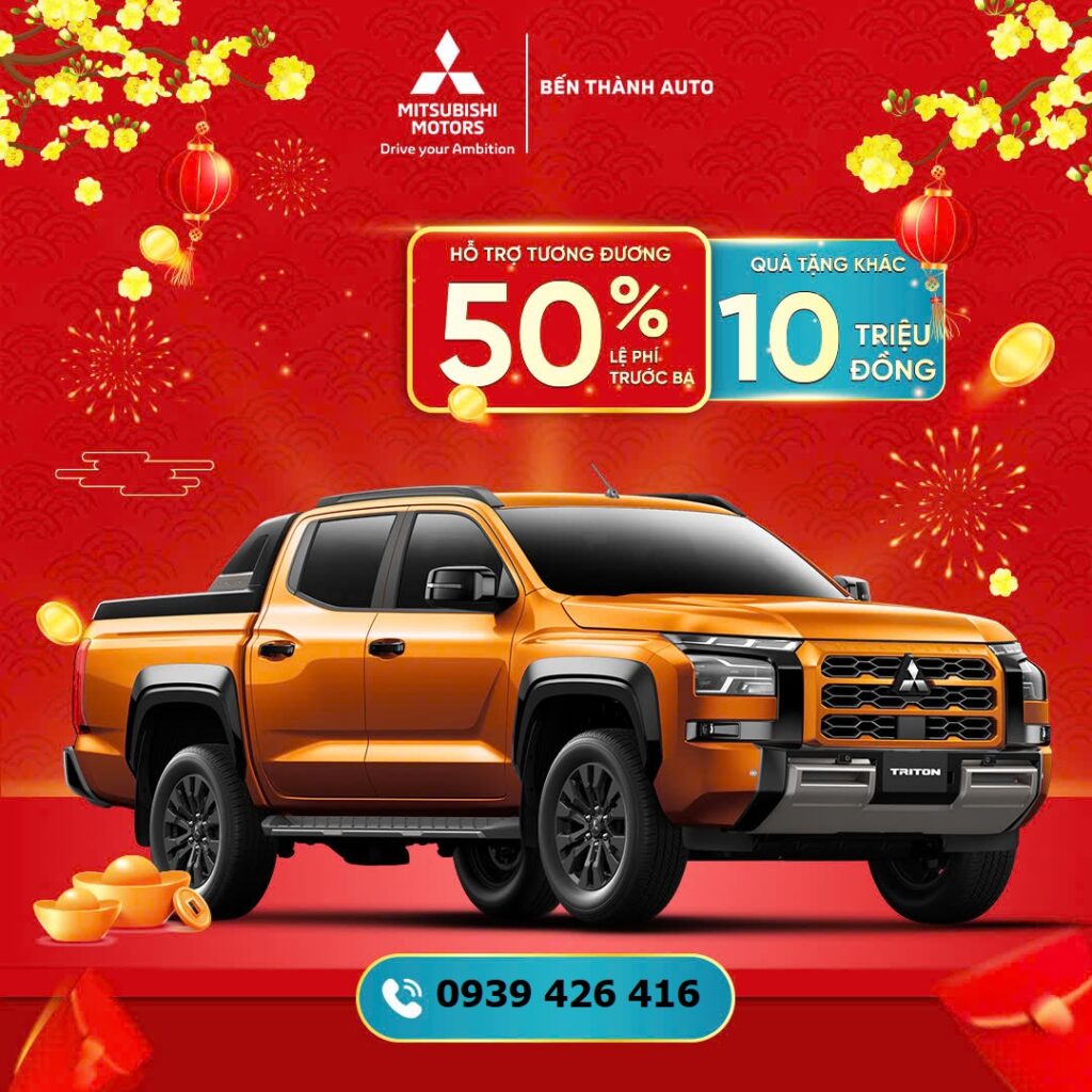 Giá Khuyến Mãi Xe Mitsubishi Tháng 02/2025 Mitsubishi Triton