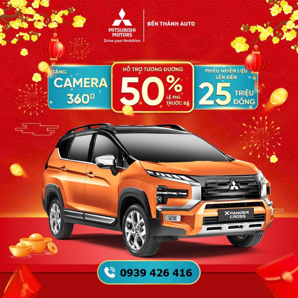 Giá Khuyến Mãi Xe Mitsubishi Tháng 02/2025 Mitsubishi Xpander Cross