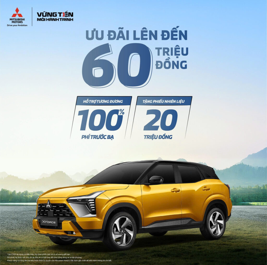 giá khuyến mãi xe mitsubishi