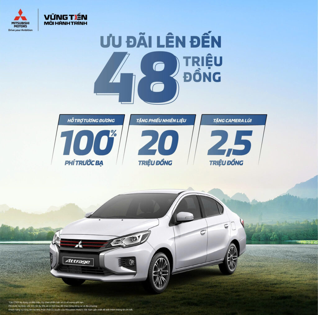 giá khuyến mãi xe mitsubishi